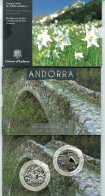 Euros Andorra Set 2 Coins 2021 X 5 Lots  Natur Tirage 3000 Jempl. - Andorra