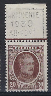 Houyoux Nr. 196 Voorafgestempeld Nr. 5509 C   MARCHIENNE - AU - PONT 1930 ; Staat Zie Scan ! LOT 226 - Rollo De Sellos 1930-..