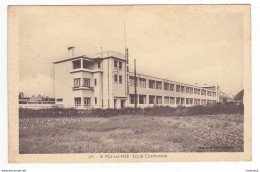 59 SAINT POL SUR MER Ecole Communale En 1945 Ecole De Filles - Saint Pol Sur Mer