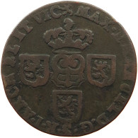 SPANISH NETHERLANDS LIARD 1712 Maximilian Emanuel Of Bavaria #t065 0027 - 1556-1713 Spaanse Nederlanden