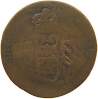 SPANISH NETHERLANDS LIARD 1694 CARLOS II (1665-1700) #c032 0641 - 1556-1713 Pays-Bas Espagols