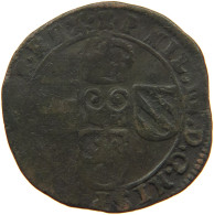 SPANISH NETHERLANDS LIARD 1664 FELIPE IV. 1621-1665 #t137 0217 - 1556-1713 Spanish Netherlands