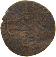 SPANISH NETHERLANDS LIARD 1647 FELIPE IV. 1621-1665 #c039 0019 - 1556-1713 Spanische Niederlande