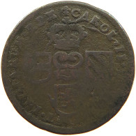 SPANISH NETHERLANDS OORD 1698 CARLOS II (1665-1700) #t137 0231 - 1556-1713 Paesi Bassi Spagnoli