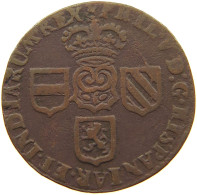 SPANISH NETHERLANDS OORD 1710 FELIPE V. (1700-1724, 1724-1746) #t137 0237 - 1556-1713 Paesi Bassi Spagnoli