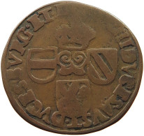 SPANISH NETHERLANDS OORD 1683? CARLOS II (1665-1700) #t065 0041 - 1556-1713 Spanische Niederlande