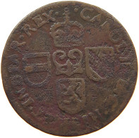 SPANISH NETHERLANDS OORD 1693 CARLOS II (1665-1700) #t137 0225 - 1556-1713 Pays-Bas Espagols