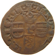 SPANISH NETHERLANDS OORD 1641 FELIPE IV. 1621-1665 #t129 0187 - 1556-1713 Países Bajos Españoles