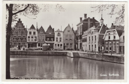 Goes, Turfkade - (Zeeland, Nederland/Holland) - 1961 - 'De Schelde Gymnastiekwerktuigen', Opel Kapitän - Goes