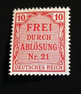 Deutsches Reich 1903 Dienstmarken Mi. 4 Postfrisch/** MNH - Service