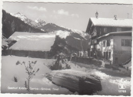 D8106) GERLOS GMÜND - Tirol - Gasthof KRÖLLER - Tief Verschneite Ansicht - Alte FOTO AK - Gerlos