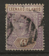 Leeward Islands, 1890, SG    5, Used - Leeward  Islands