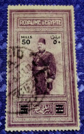Egypt (1932), King Fuad, Surcharged Overprint, Sc # 166, Used. - Usados