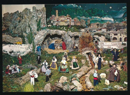 CPSM / CPM 10.5 X 15 Var LES ARCS La Crèche Animée - Les Arcs