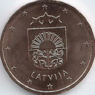 Letland 2018    5 Cent    ZEER Zeldzaam - Extreme Rare  UNC Uit De BU -du Coffret  7.000 Ex !! - Latvia