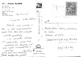 Portugal & Marcofilia, Frank Alamo,  Da.Dou.Ron.Ron, Photo Patrick Bertrand, Lisboa A Odivelas 1985 (373) - Cartas & Documentos