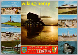 Sankt Peter Ording - Mehrbildkarte - Nordseeheilbad - St. Peter-Ording