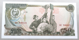 North Korea 50 Won 1978  #alb052 0985 - Korea (Nord-)