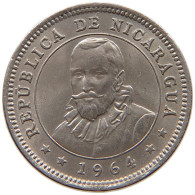 NICARAGUA 5 CENTAVOS 1964  #s034 0613 - Nicaragua