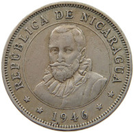 NICARAGUA 50 CENTAVOS 1946  #s039 0363 - Nicaragua