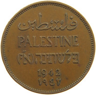 PALESTINE 2 MILS 1942  #a062 0331 - Israel