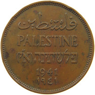PALESTINE 2 MILS 1941  #a031 0367 - Israel