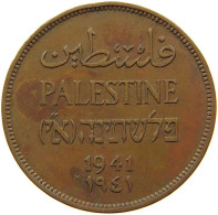 PALESTINE 2 MILS 1941  #a010 0123 - Israel