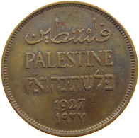 PALESTINE 2 MILS 1927  #t158 0649 - Israel