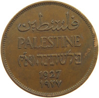 PALESTINE 2 MILS 1927  #a066 0065 - Israel