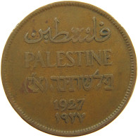 PALESTINE 2 MILS 1927  #a084 0237 - Israel