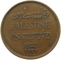 PALESTINE 2 MILS 1927  #a010 0121 - Israel