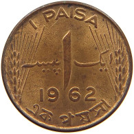 PAKISTAN PAISA 1962  #a086 0117 - Pakistán