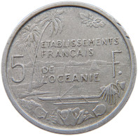 OCEANIA 5 FRANCS 1952  #a053 0605 - Autres – Océanie