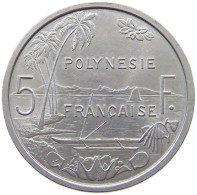 POLYNESIA 5 FRANCS 1965  #a021 1123 - Französisch-Polynesien