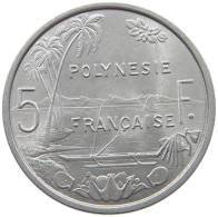 POLYNESIA 5 FRANCS 1975  #a021 1121 - Polynésie Française