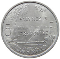 POLYNESIA 5 FRANCS 1975  #a021 1119 - Polinesia Francese