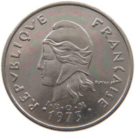 POLYNESIA 20 FRANCS 1973  #a053 0823 - Polynésie Française