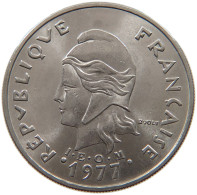 POLYNESIA 20 FRANCS 1977  #a053 0825 - Frans-Polynesië