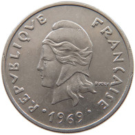 POLYNESIA 20 FRANCS 1969  #a049 0715 - Frans-Polynesië