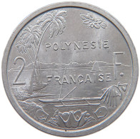 POLYNESIA 2 FRANCS 1965  #c019 0457 - Polynésie Française