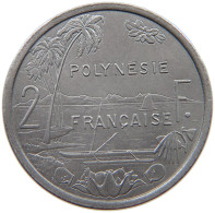 POLYNESIA 2 FRANCS 1977  #a053 0629 - Polinesia Francese