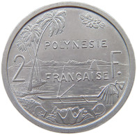 POLYNESIA 2 FRANCS 1965  #a022 0163 - French Polynesia