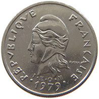 POLYNESIA 10 FRANCS 1979  #s065 0395 - French Polynesia