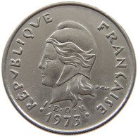 POLYNESIA 10 FRANCS 1973  #a015 0683 - French Polynesia