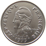 POLYNESIA 10 FRANCS 1973  #s065 0393 - French Polynesia