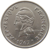 POLYNESIA 10 FRANCS 1967  #a015 0685 - Polinesia Francese