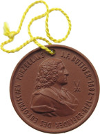 PORZELLAN MEDAILLE  JOHANN FRIEDRICH BÖTTGER #tm5 0465 - Autres & Non Classés