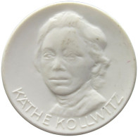 PORZELLAN MEDAILLE  KÄTHE KOLLWITZ #sm02 0557 - Autres & Non Classés