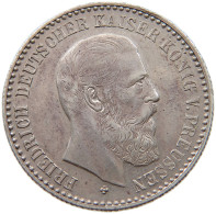 PREUSSEN 2 MARK MEDAILLE 1888 Friedrich III. (1888) #t133 0425 - 2, 3 & 5 Mark Plata