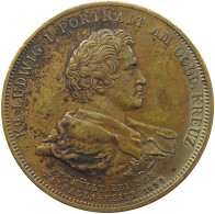 REGENSBURG MEDAILLE 1890 Ludwig I. (1825-1848) #tm3 0075 - Autres & Non Classés